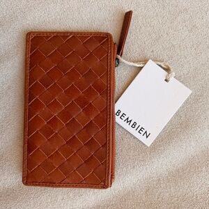 Bembien - Odin Card Case - Carré Weave - Handwoven Leather